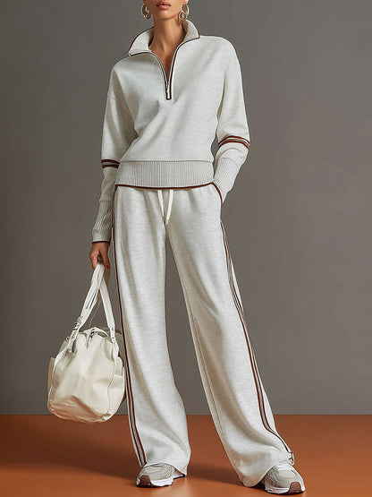 Marieta | Conjunto Coordenado com Camisola Suave e Calças Amplas