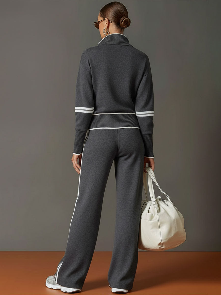 Marieta | Conjunto Coordenado com Camisola Suave e Calças Amplas