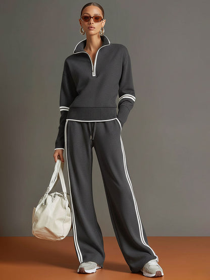 Marieta | Conjunto Coordenado com Camisola Suave e Calças Amplas