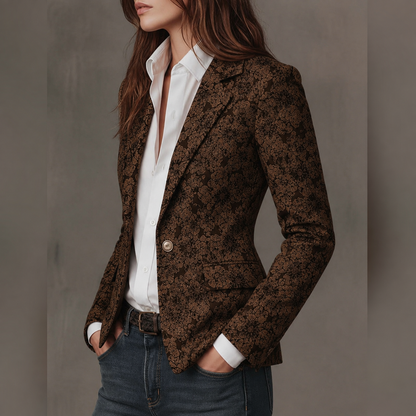 Estella | Blazer Jacquard Justo