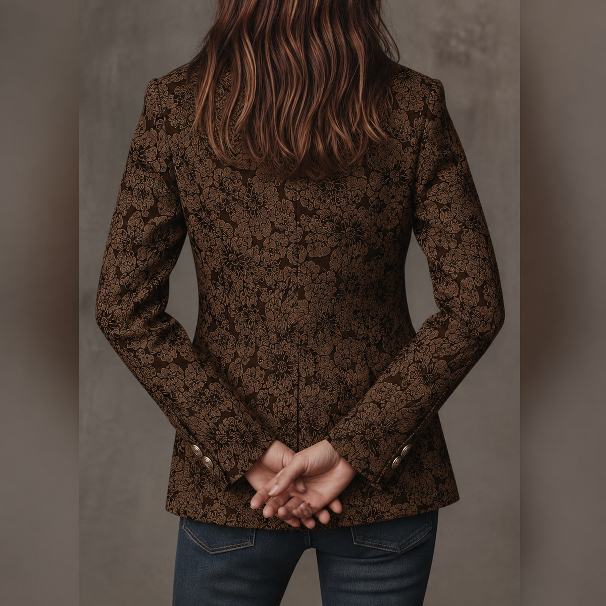 Estella | Blazer Jacquard Justo