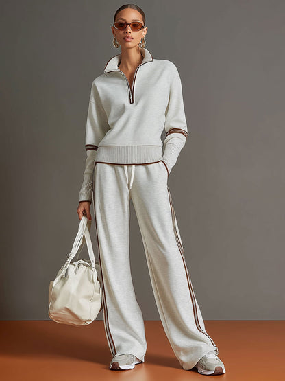 Marieta | Conjunto Coordenado com Camisola Suave e Calças Amplas